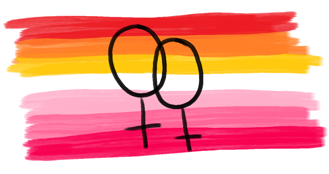 Lesbisches Pärchen Kuschelt Einfach Mal Drauf Los
